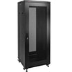 HAING 37U Network Server Cabinet, 600 x 600mm, Glass Door, Fan, 3 Shelves, 6-Port PDU and Casters