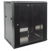 HAING 9U Wall-Mount Network Cabinet, 600 x 600 x 550mm, Glass Door, Cooling Fan, 4-Port PDU and Shelf
