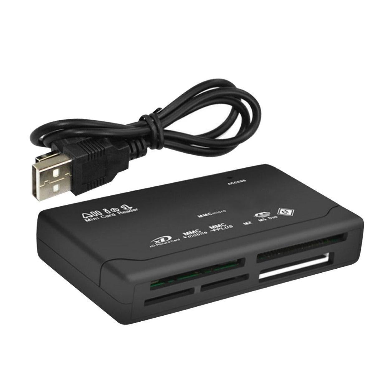 All-in-One USB 2.0 Card Reader (SD / microSD / M2 / XD / CF)
