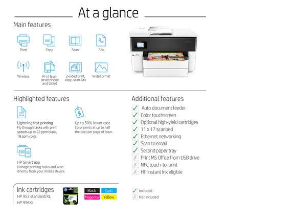 HP OfficeJet Pro 7740 Wide Format All-in-One Printer