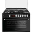 Conti Gas Cooker, 90cm, 5 Burners, Cast Iron – CGC 964 FFC BK