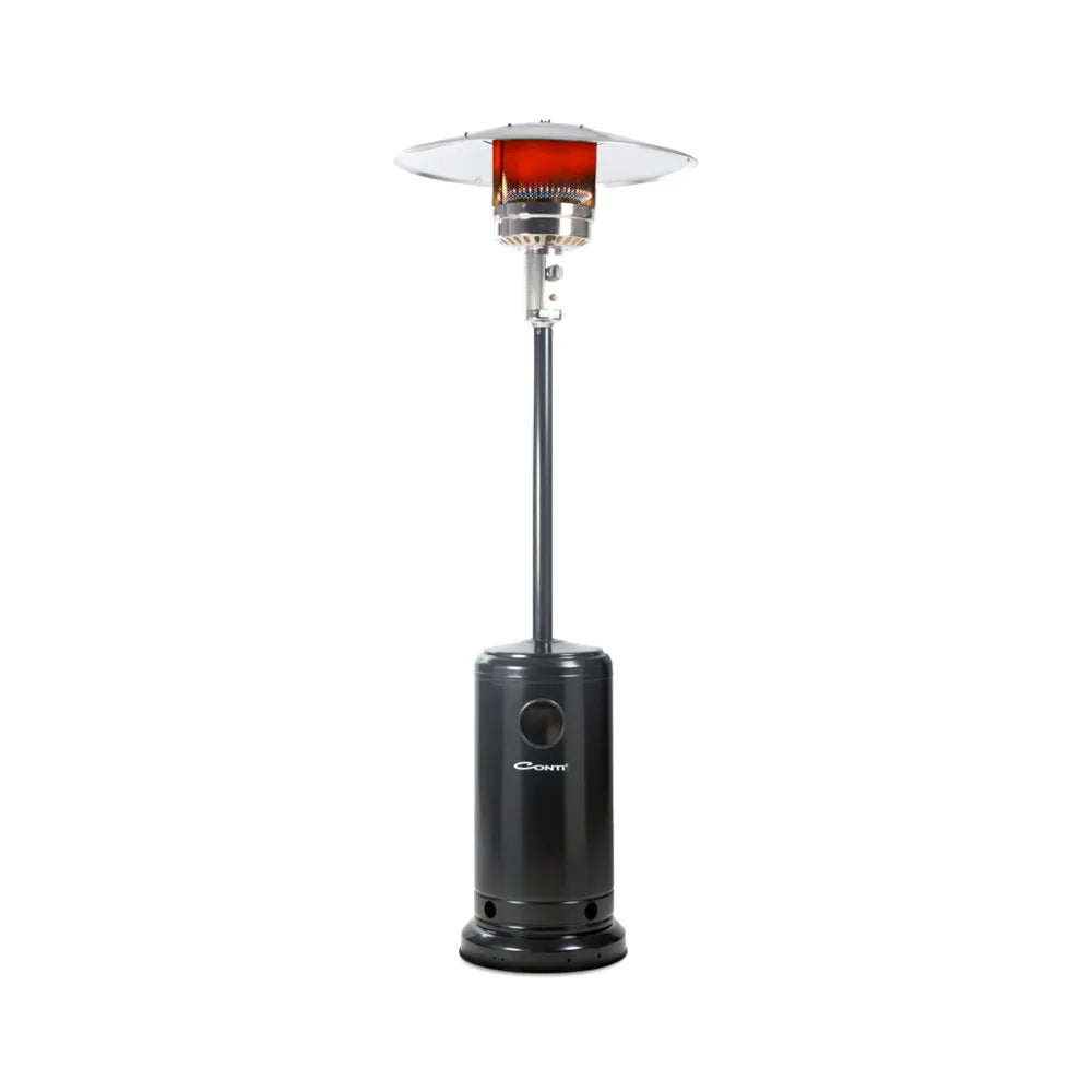 CONTI Patio Gas Heater Black – Outdoor Heating Solution