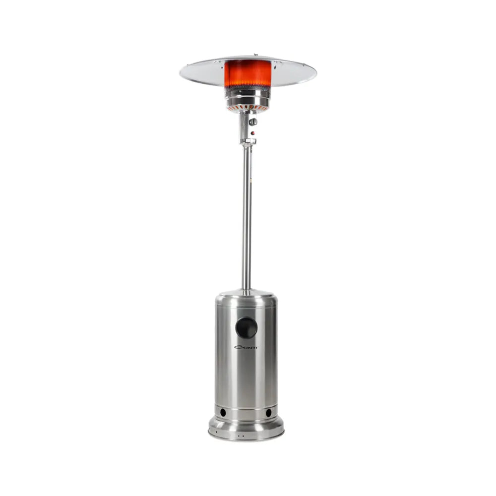 CONTI Patio Gas Heater – Stainless Steel Outdoor Heating