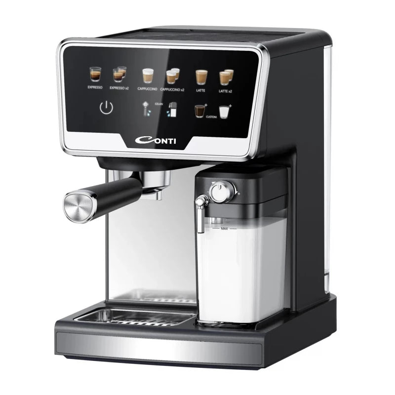 Conti CM3037 BS Espresso Coffee Machine 15 Bar | 1700ml Tank