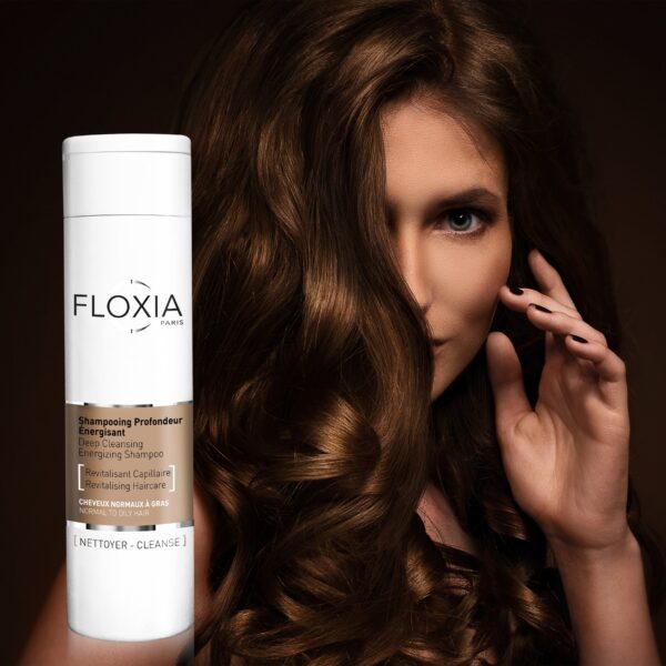 شامبو Floxia المنظف والمنشط للشعر الدهني – 200 مل
