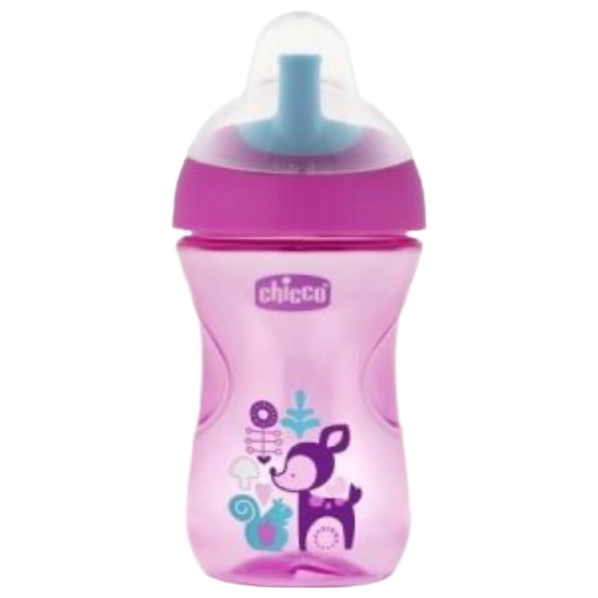 Chicco Advanced Cup 12M+ Girl Spill-Proof & Bite-Resistant 