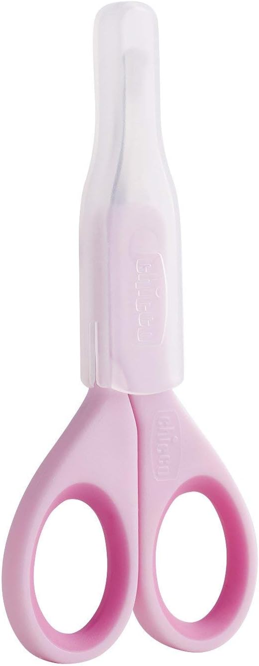 Chicco Baby Nail Scissors Safe & Precise - Pink