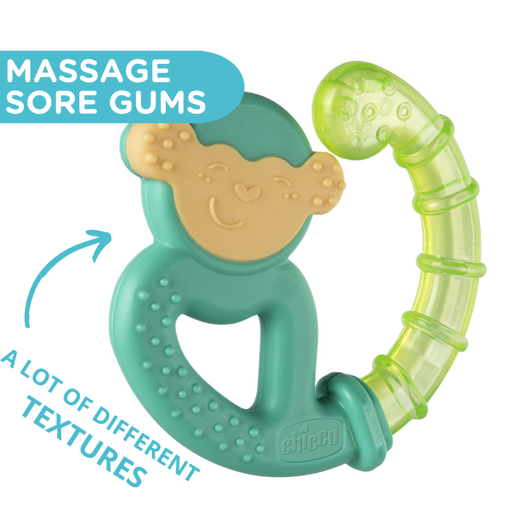 Chicco Fresh Teether Mix 4M+ Soothes Teething Pain