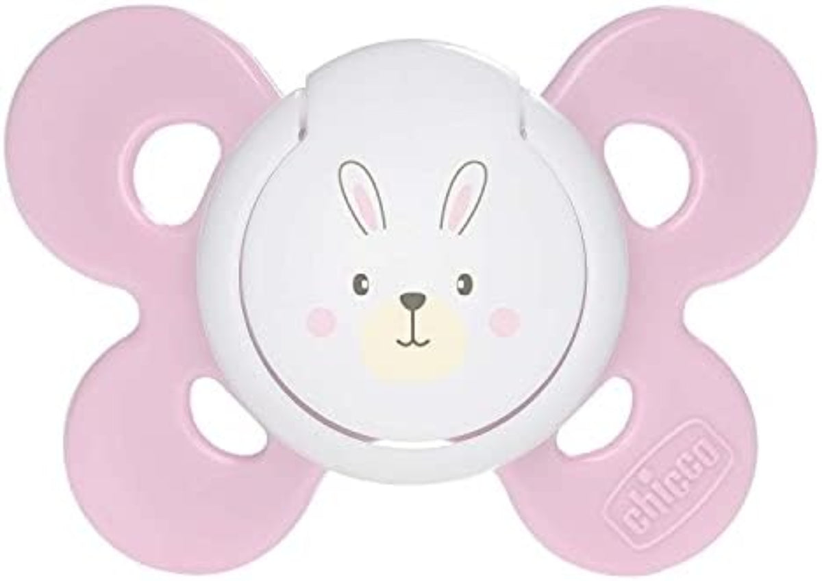 Chicco Physio Comfort 0-6M 1PC Soft & Orthodontic Soother - Pink
