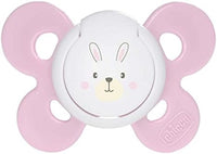 Chicco Physio Comfort 0-6M 1PC Soft & Orthodontic Soother - Pink