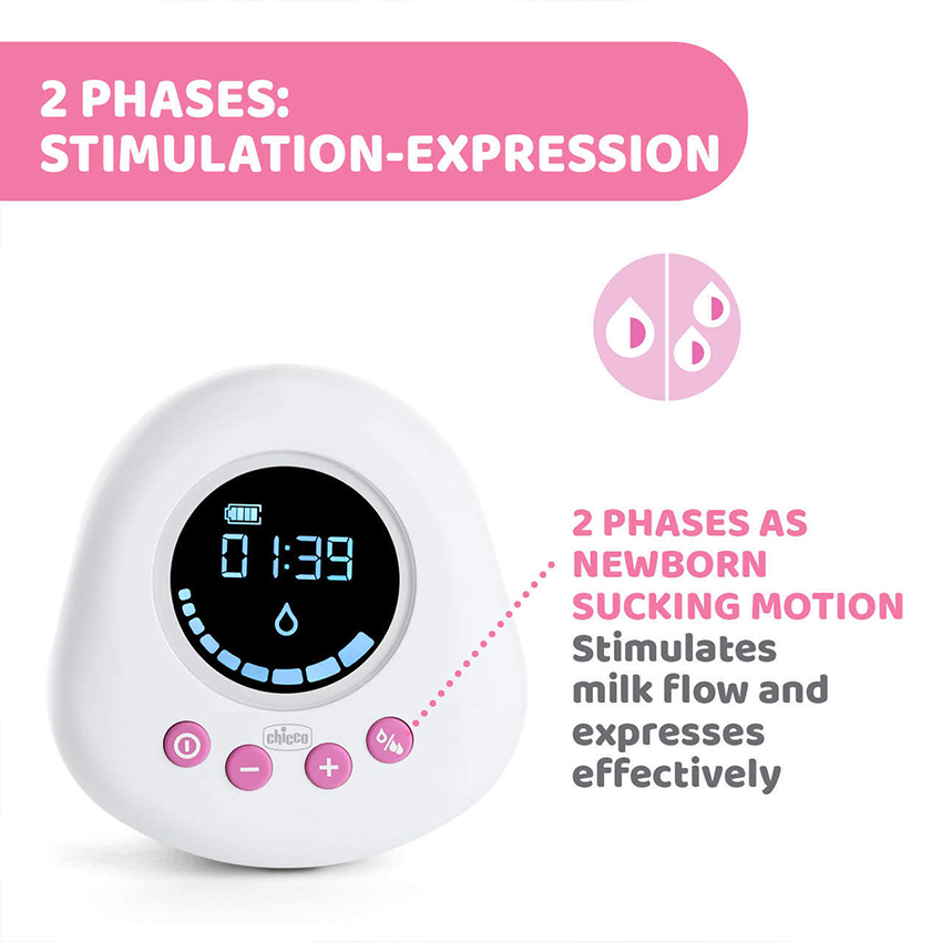 Chicco Single Electric Breast Pump Comfortable & Efficient
