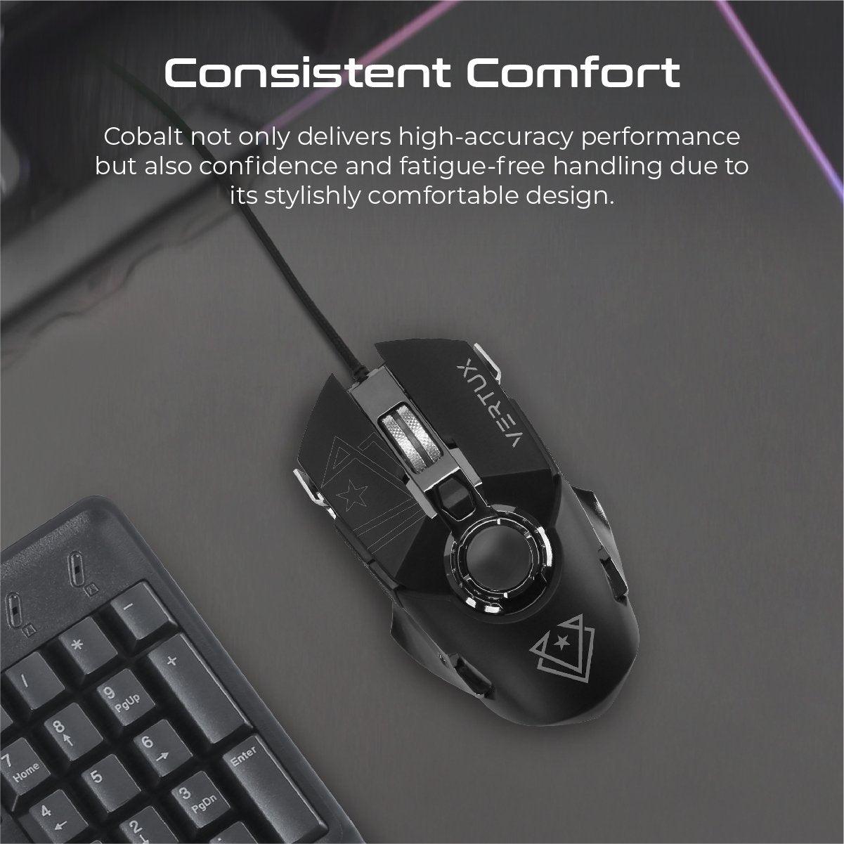 vertux cobalt wired gaming mouse