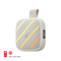 Anker soundcore Boom Go 3i Portable Bluetooth Speaker with Powerful Bass White