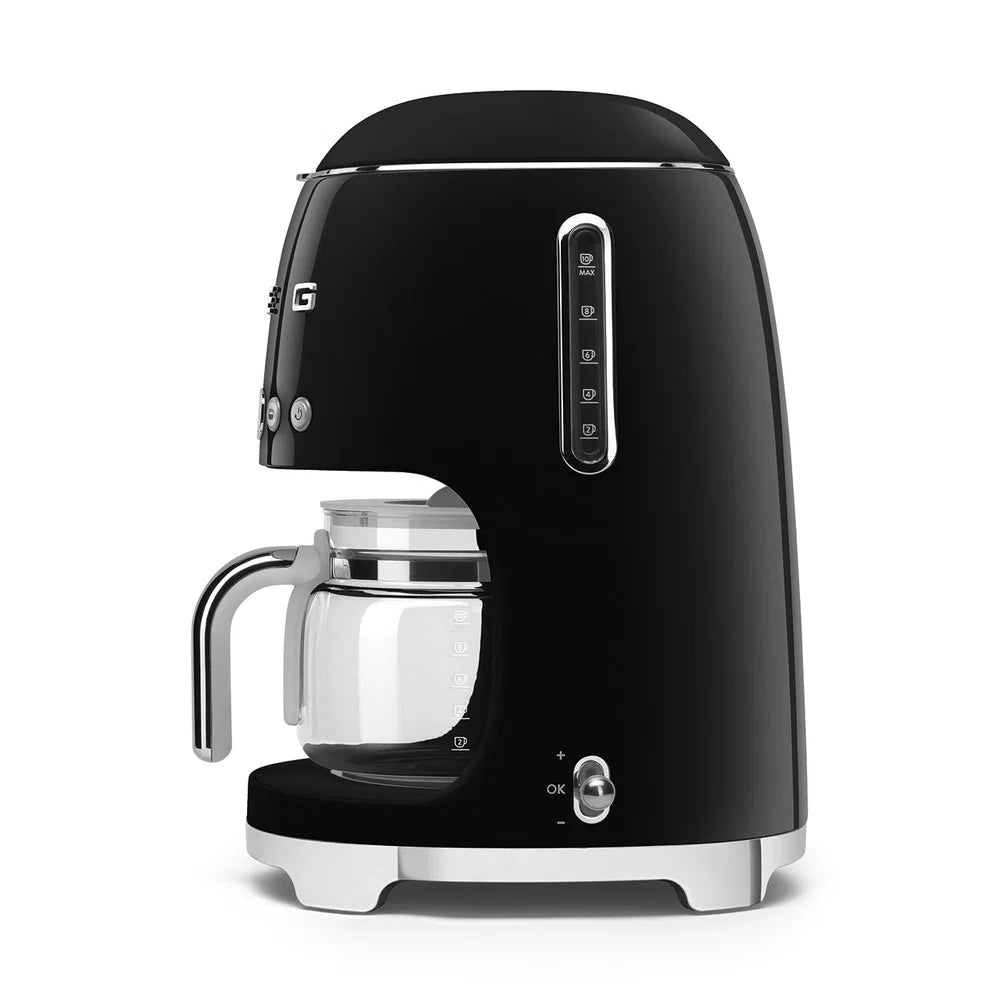 Smeg Drip Coffee Machine 50's Style – Black | DCF02BL