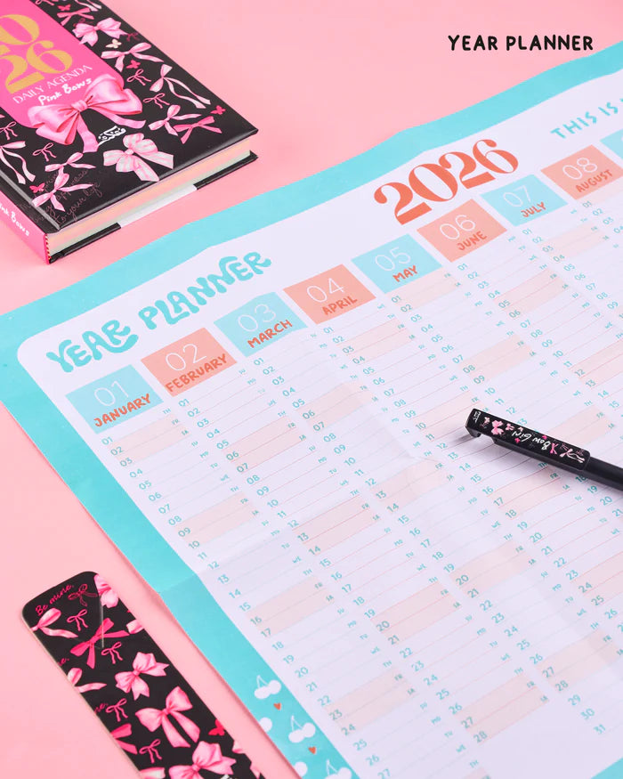 Agenda Gift Set 2026 – Ribbon Planner - Pre Order