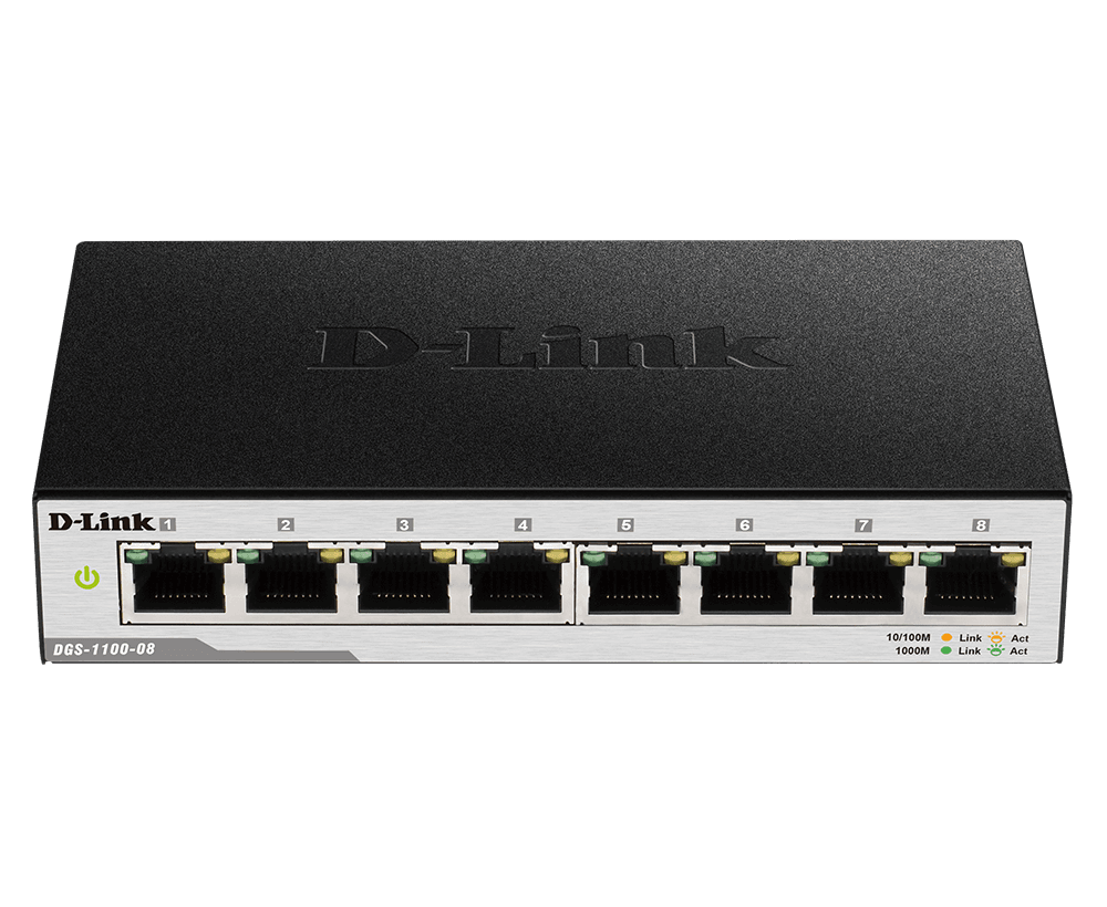 D-Link 8-Port Gigabit Smart Managed Switch