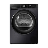 Hisense 9kg Tumble Dryer, 16 Programs, ConnectLife Wi-Fi, Titanium – DH3S902BT
