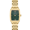 Daniel Klein DK.1.13766-3 Women's Analog Watch - Green Dial, Gold Steel