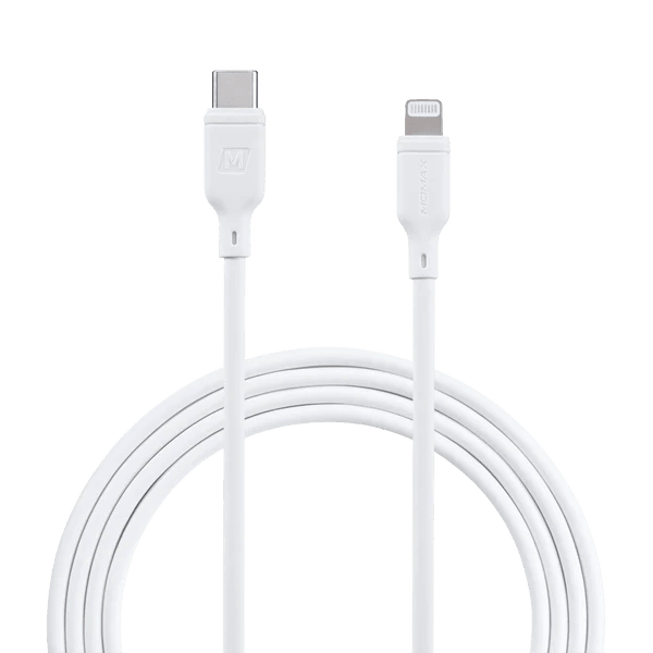 Momax Zero USB-C to Lightning Cable 2m for Fast Charging - Black & White