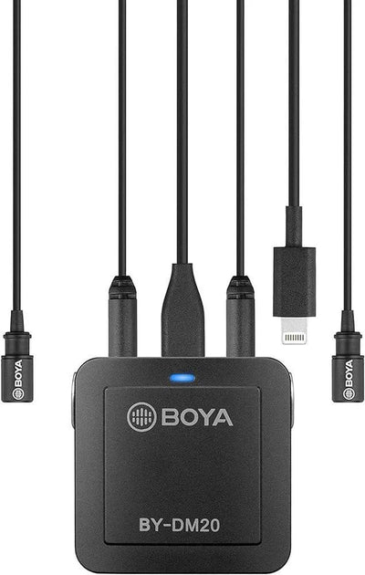 BOYA BY-DM20 – Dual-Channel Recording Kit for Pro Audio