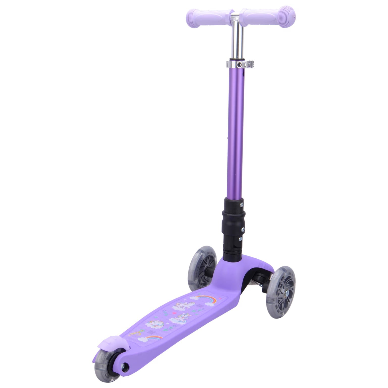 Boldcube – Three Wheel Scooter Teeny | Unicorn Purple | Ages 3-8