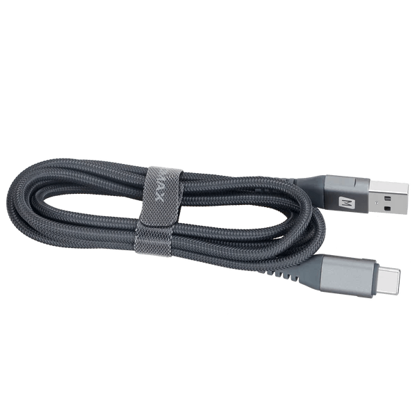 Momax Elite Link USB A to USB-C 1.2M Fast Charge Cable - Black