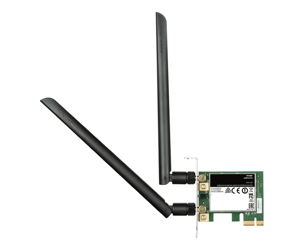 Wireless AC1200 Dual Band PCI Express Adapter