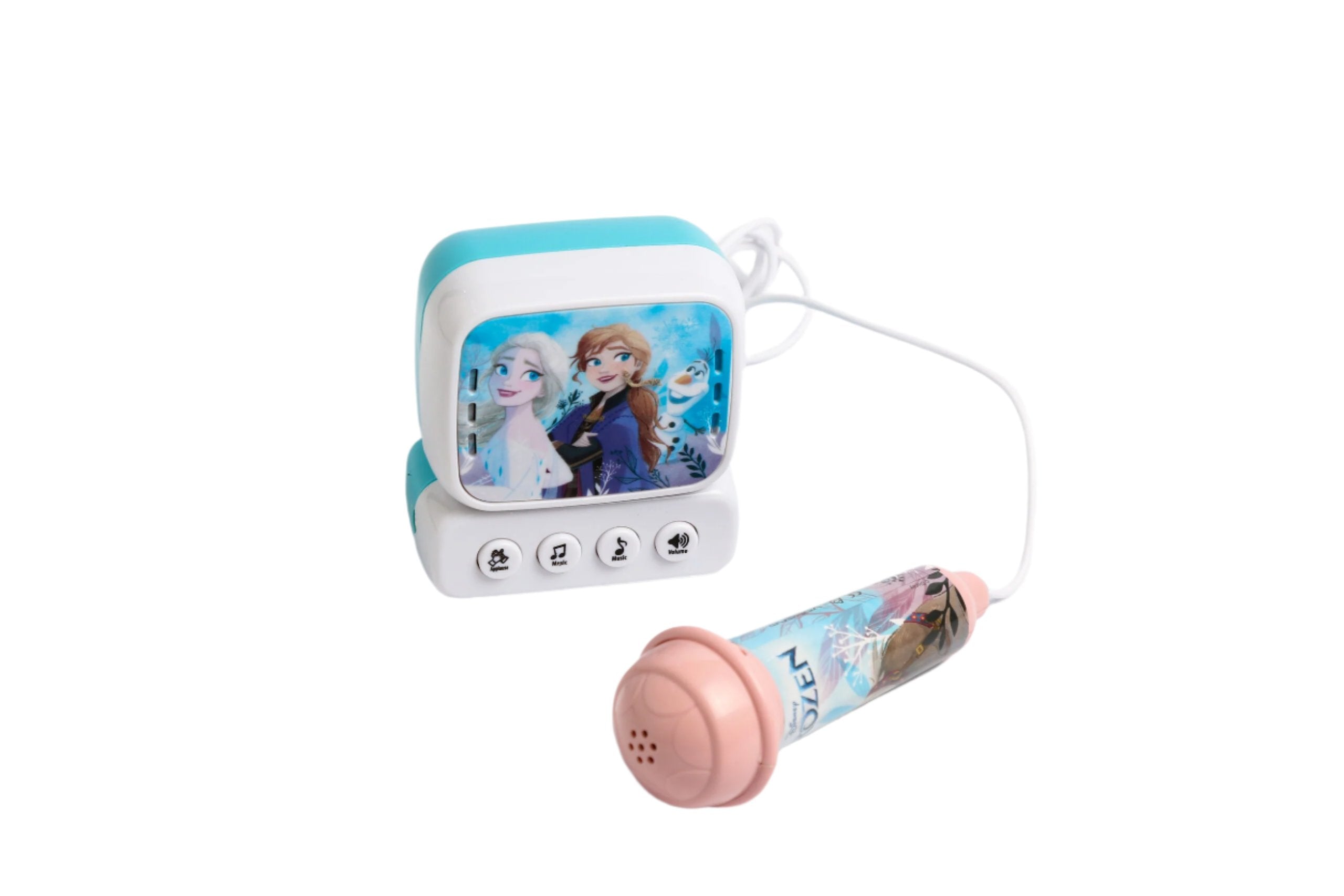 Disney Frozen Mini Karaoke Machine with Belt Hook | Fun for Kids