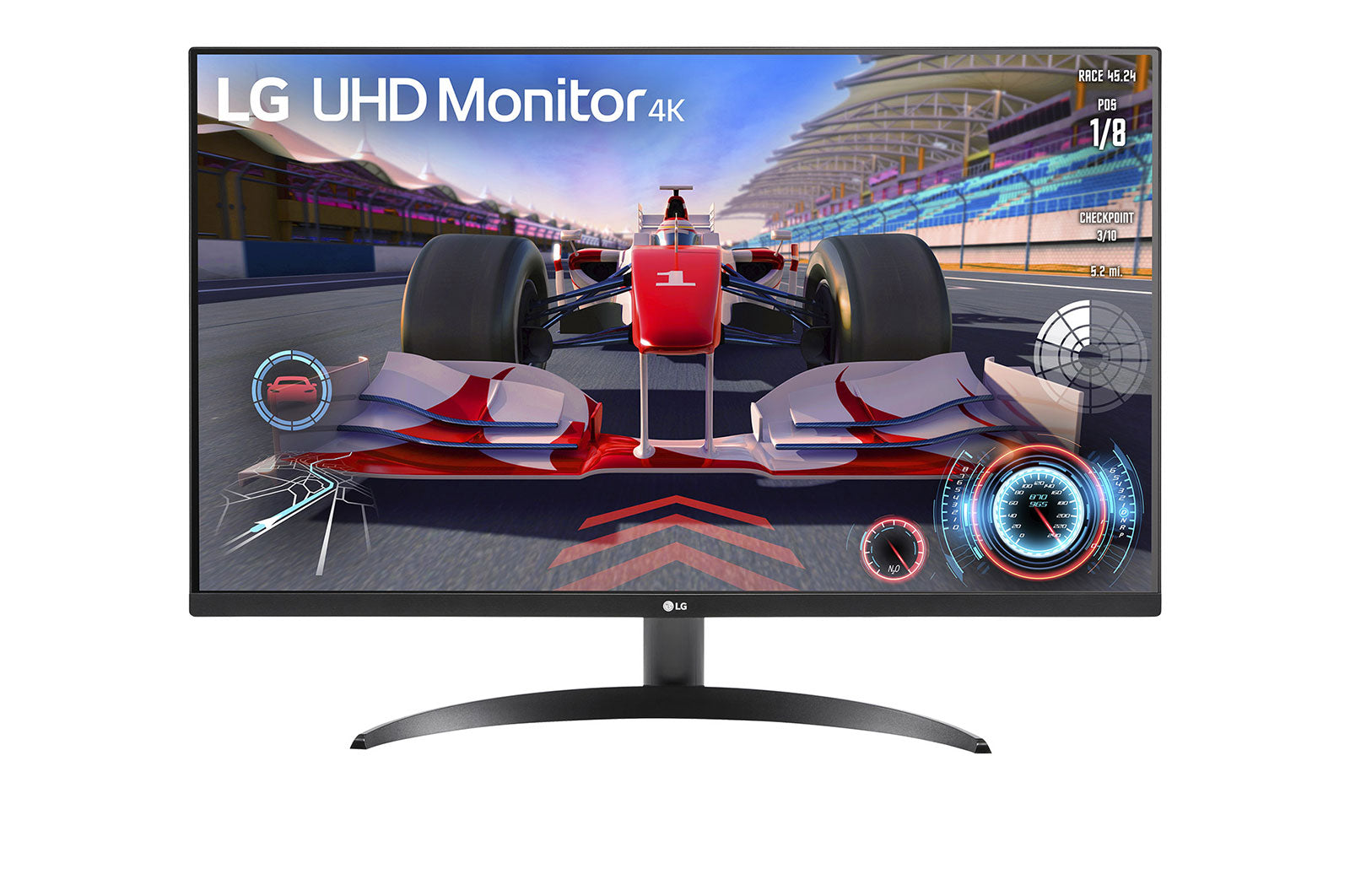 LG 32UR500-B 32” UHD 4K HDR Monitor HDMI Display Port Adjustable Stand