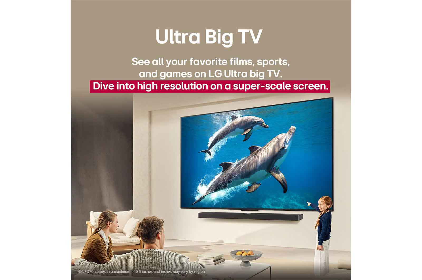 LG QNED70 4K Smart TV 55" (2025)