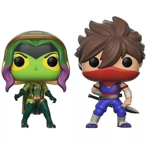 Funko Pop! Games: Marvel Vs. Capcom 2PK - Gamora Vs. Strider