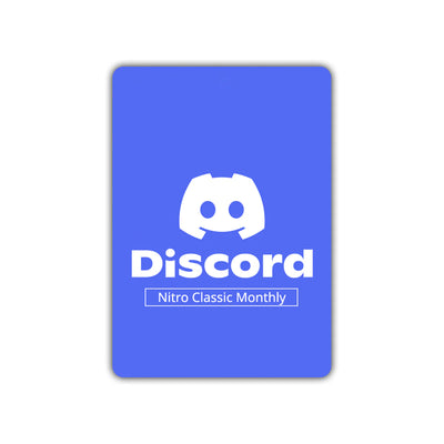 Discord Nitro Classic Monthly (INT 4.99 USD)