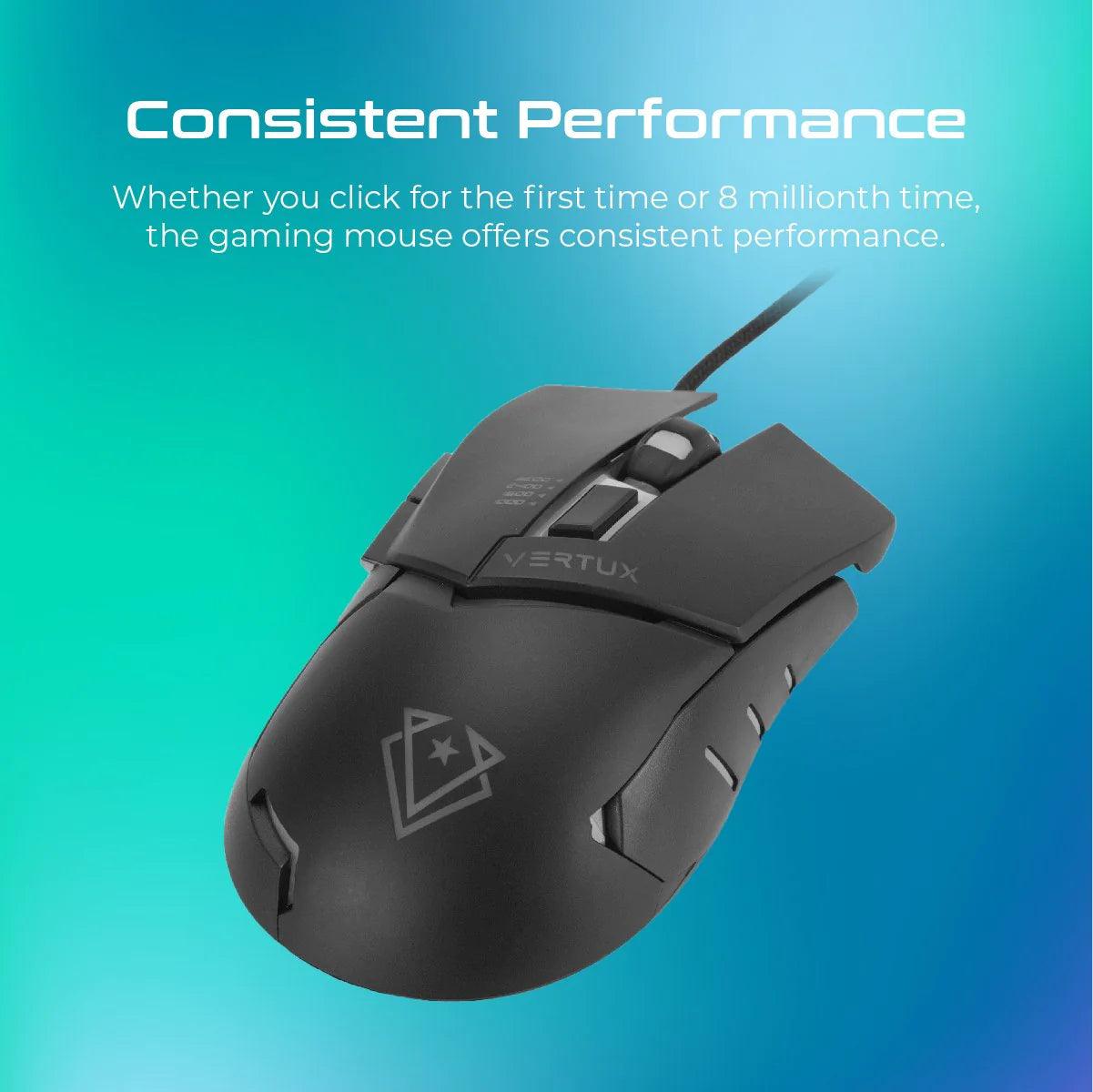 vertux dominator gaming mouse