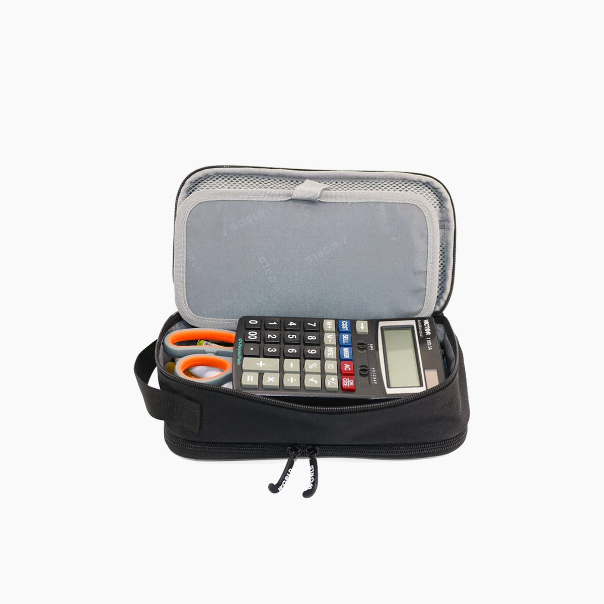 J World Doodle Pencil Case with Handle Strap