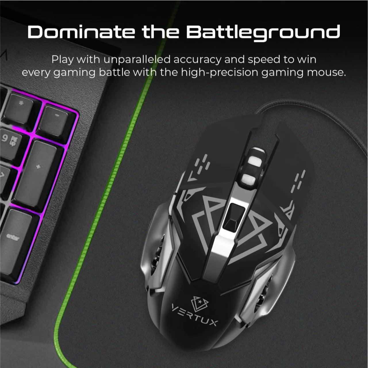 vertux drago tracking gaming mouse