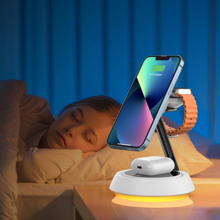 WIWU Jazz Series 15W 3 in 1 Magnetic Desktop Wireless Charger