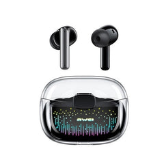 Awei ANC TWS Gaming Bluetooth Earbuds - Black