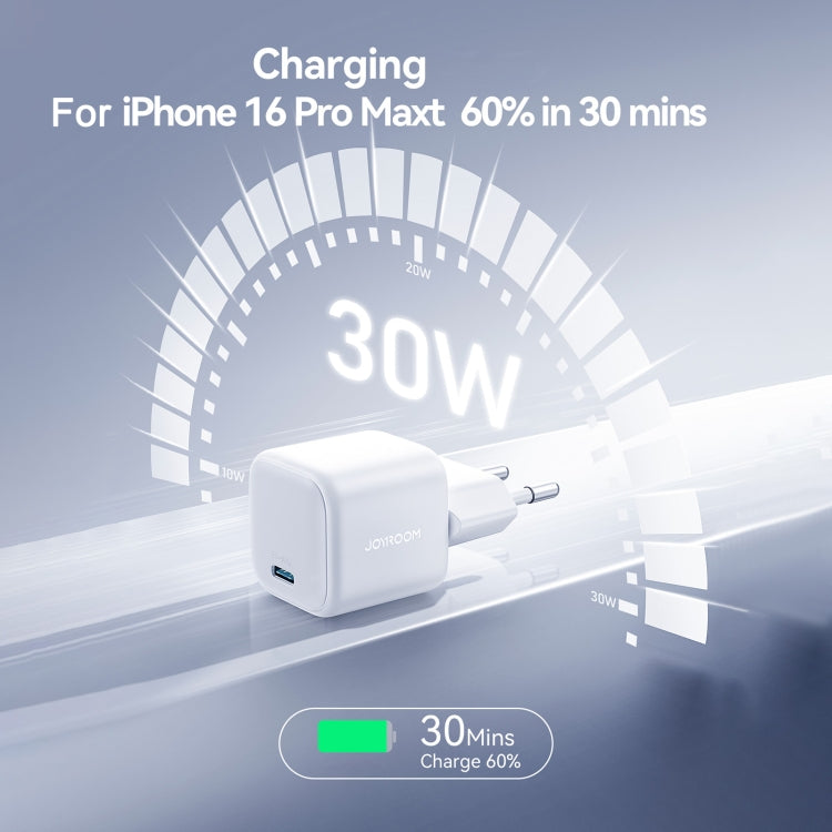 JOYROOM 30W PD Mini GaN Charger - Fast Charging