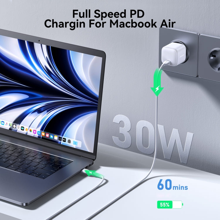 JOYROOM 30W PD Mini GaN Charger - Fast Charging