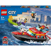 LEGO City Fire Rescue Boat 60373 – 144 pcs