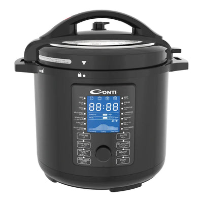Conti Electric Pressure Cooker 8L - 15 Programs, 1200W EPC08A004-BK