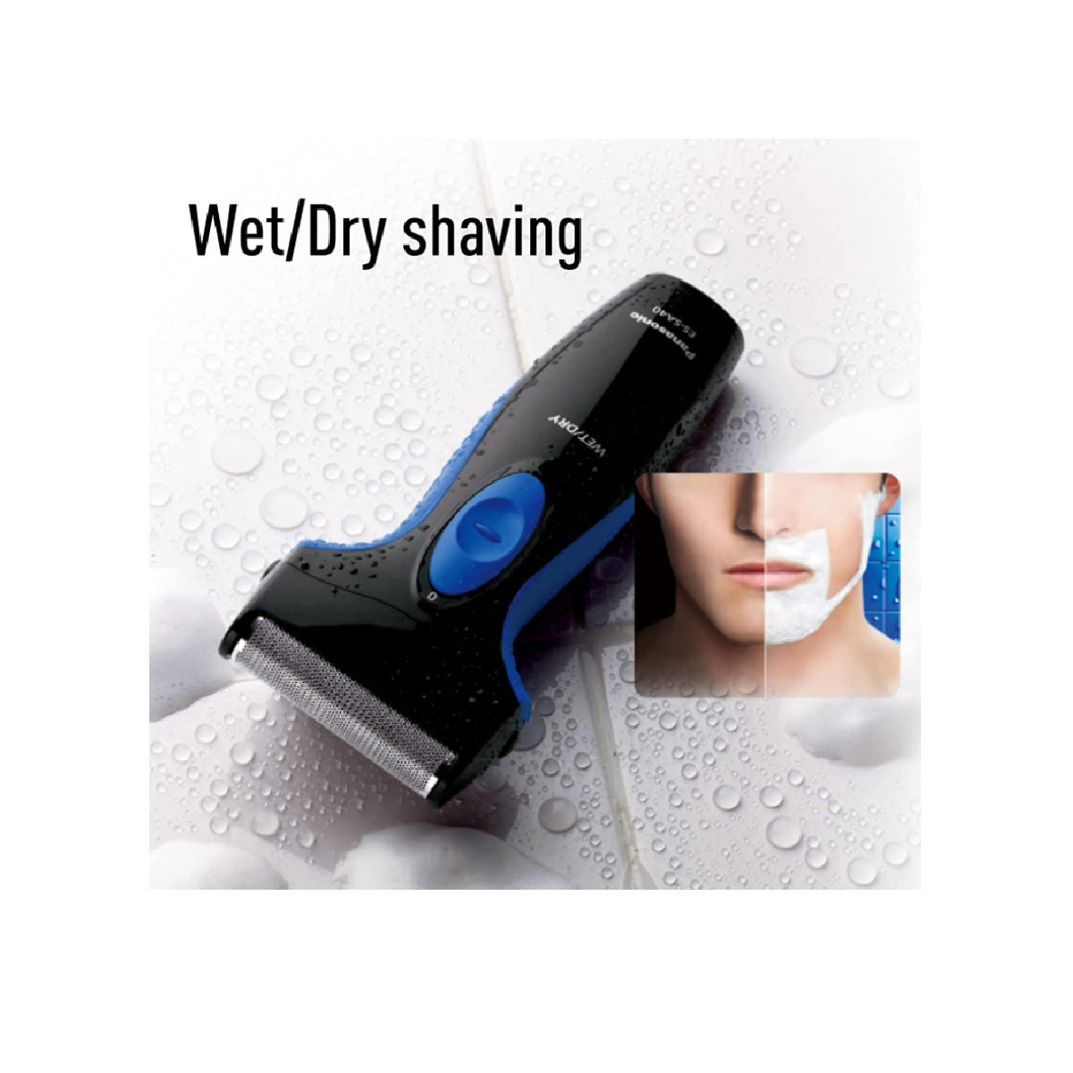 Panasonic Shaver - Wet & Dry Rechargeable Compact