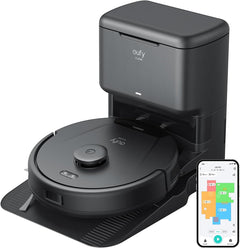 Eufy L60 Hybrid Robot Vacuum with Self Empty Station - Black