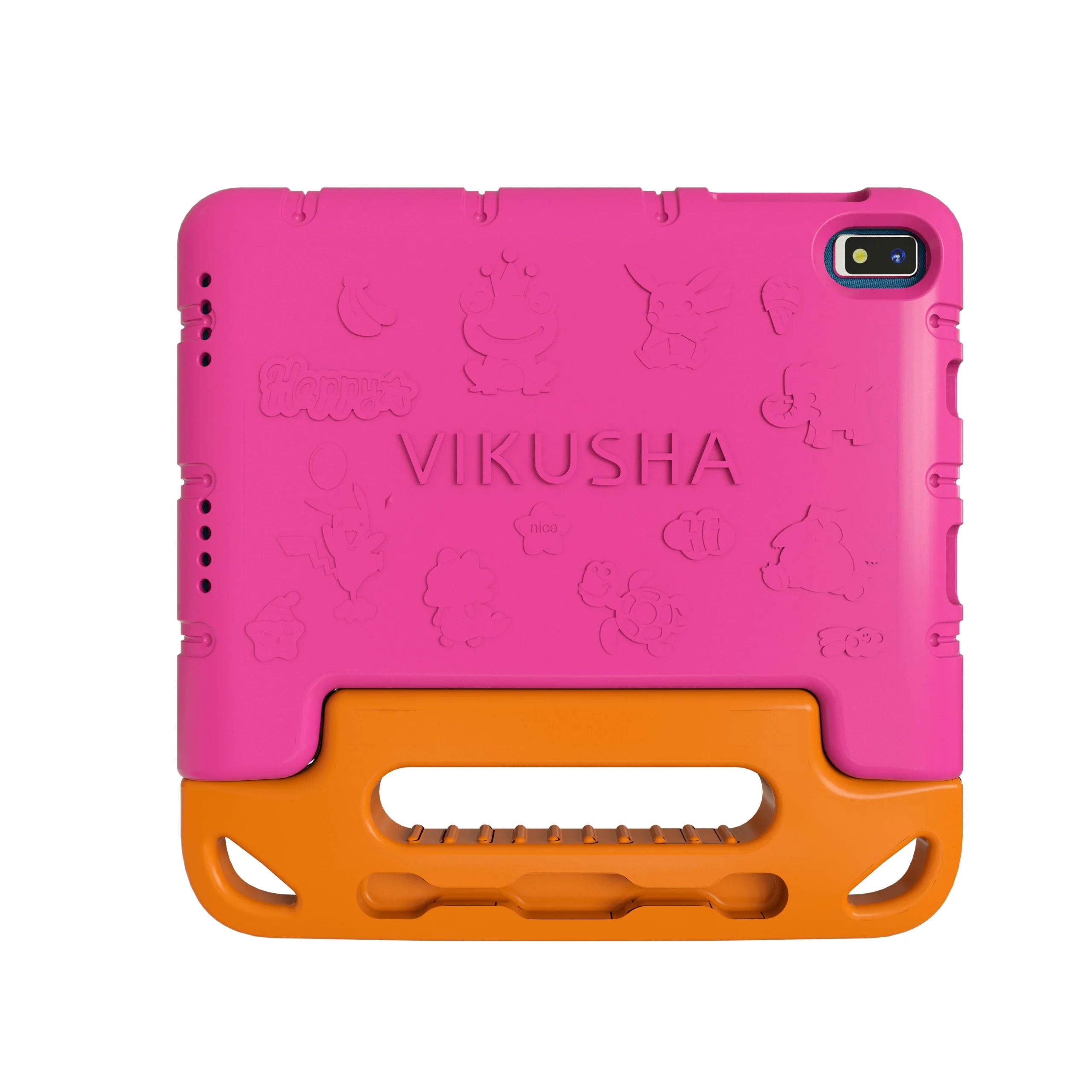 مجموعة جهاز VIKUSHA VN-7 اللوحي: بطاقة لعبة Galaxy Park بقيمة 50 دينارًا أردنيًا، وغطاء حماية إسفنجي، وواقي شاشة