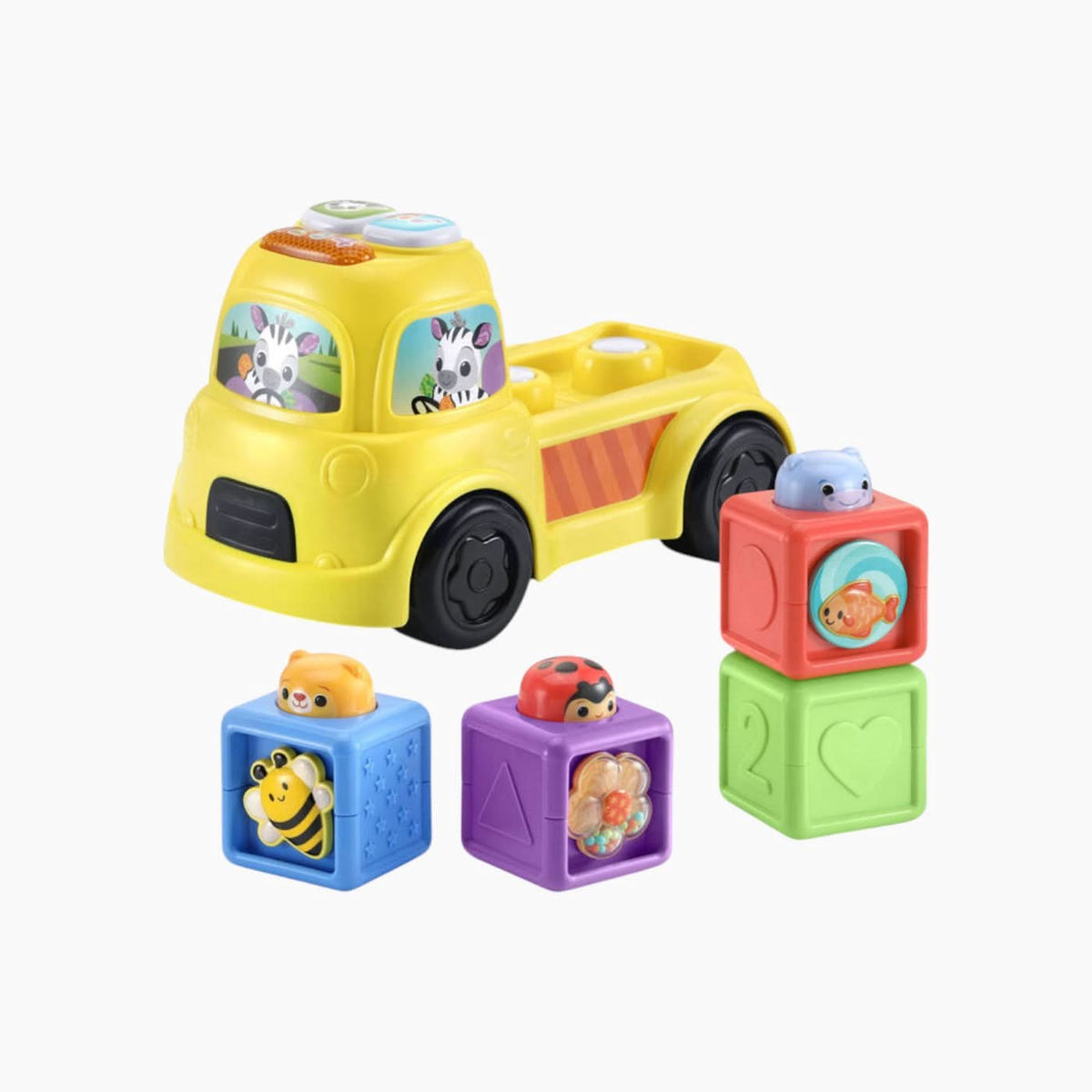 VTech Beep & Go Blocks Toy Truck