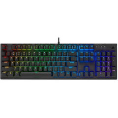 Corsair K60 RGB PRO Full-Sized Black Wired Mechanical Gaming Keyboard w/ Transparent Design, More Brighter - CHERRY MV