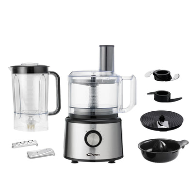 CONTI Food Processor - 19 Functions for Easy Cooking