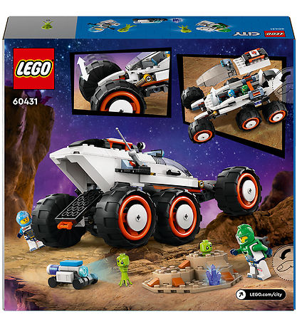 LEGO® City - Space Explorer Rover & Alien Life 60431