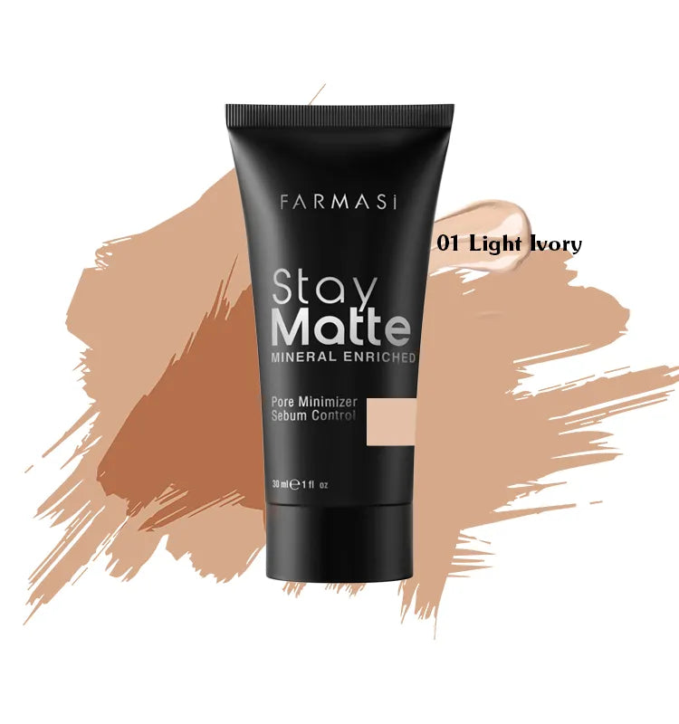 Farmasi Stay Matte Foundation – Shine Control Formula