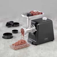CASO Meat Mincer with Powerful 2500 Watt Motor Durable Titanium Blade
